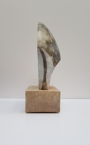 Italian alabaster on English green oak base